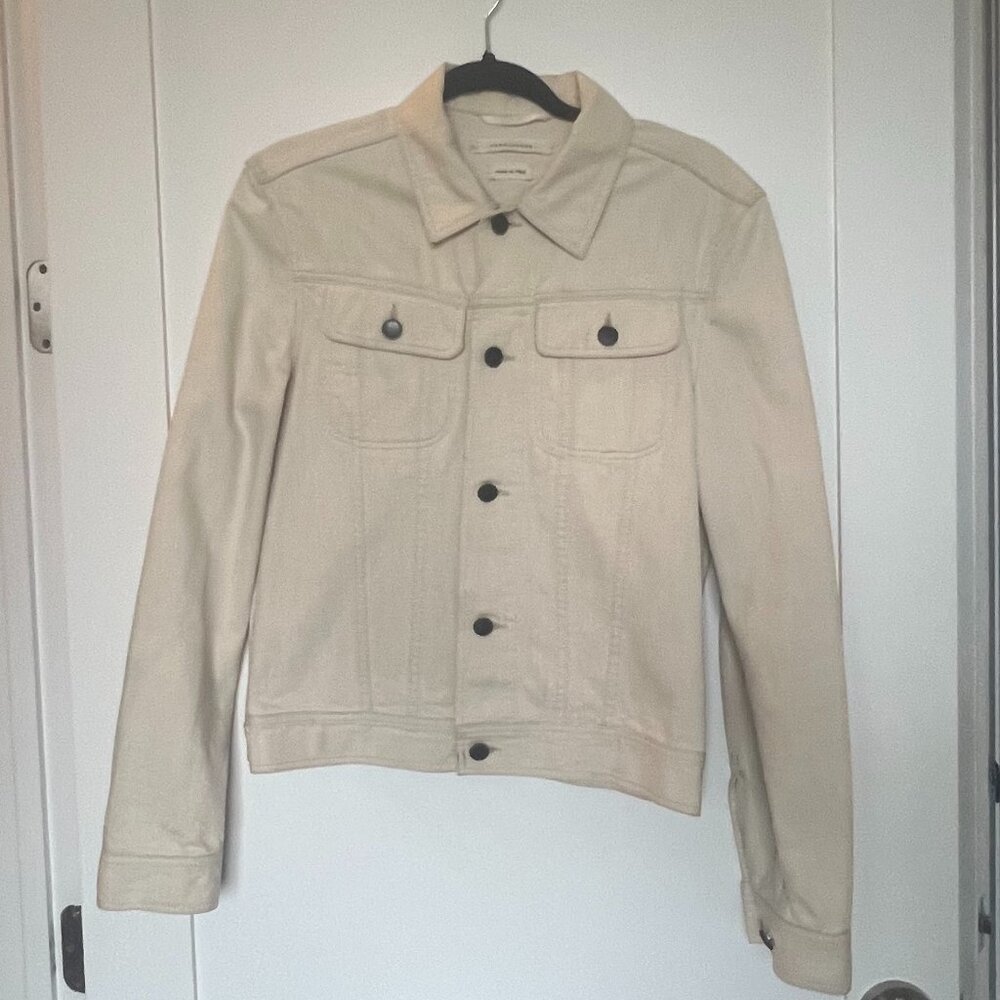 Marc Jacobs Off White Denim Jacket
